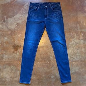 AG high rise skinny jeans